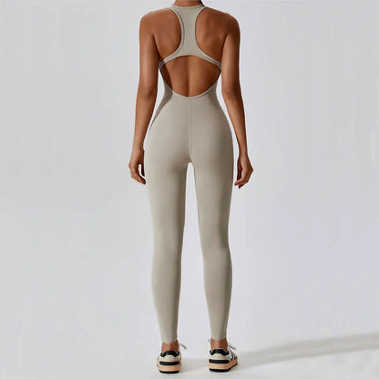 Elevate Your Workout with Our Stylish Yoga Jumpsuit - Perfect for Pilates and Gym Sessions!