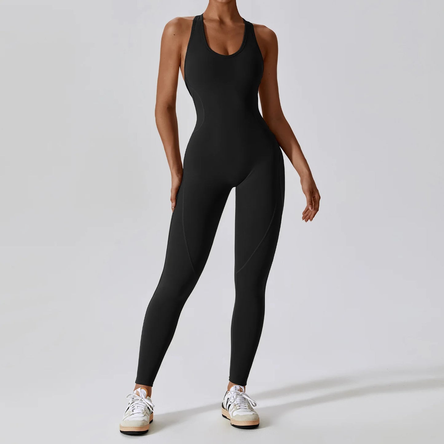 Elevate Your Workout with Our Stylish Yoga Jumpsuit - Perfect for Pilates and Gym Sessions!