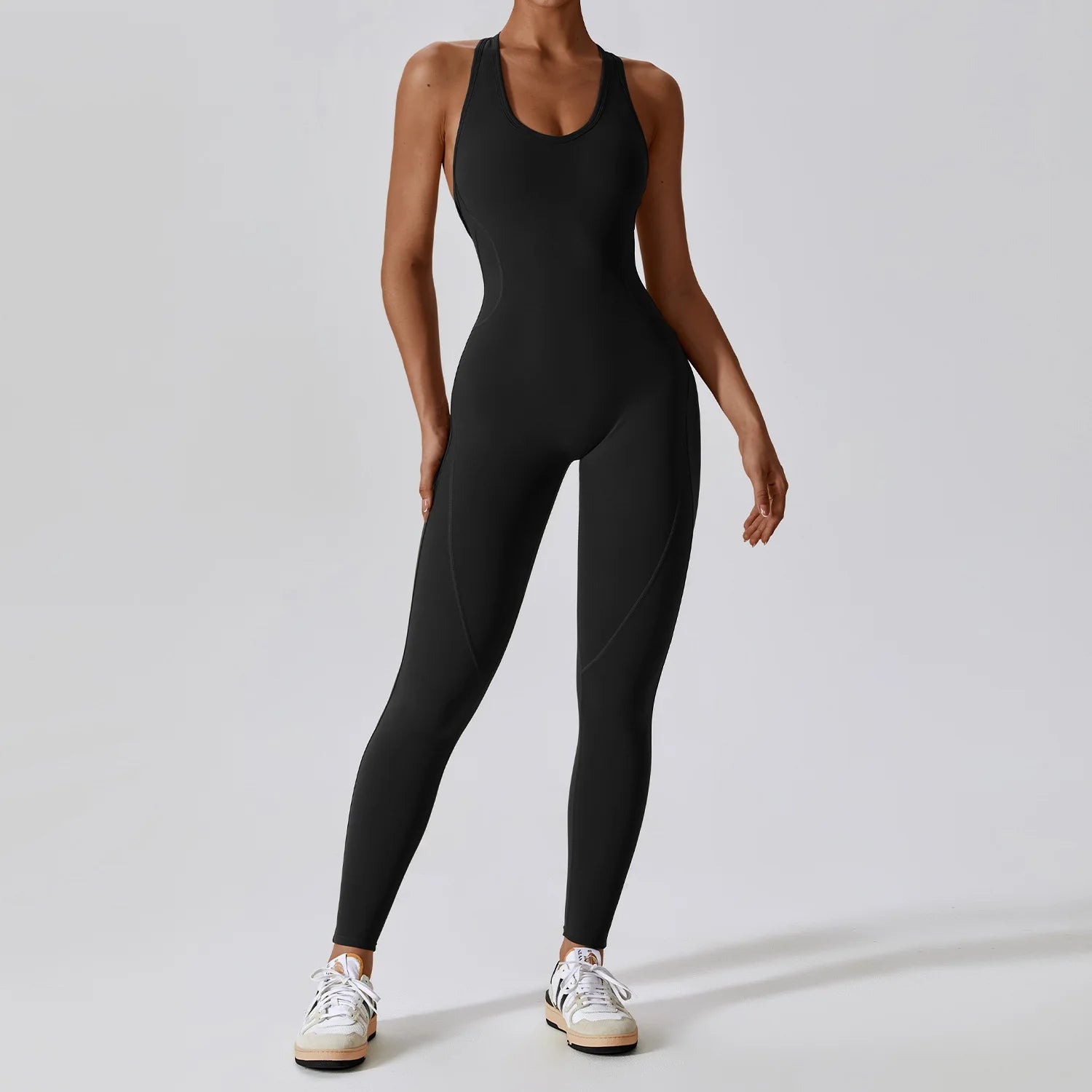 Elevate Your Workout with Our Stylish Yoga Jumpsuit - Perfect for Pilates and Gym Sessions!