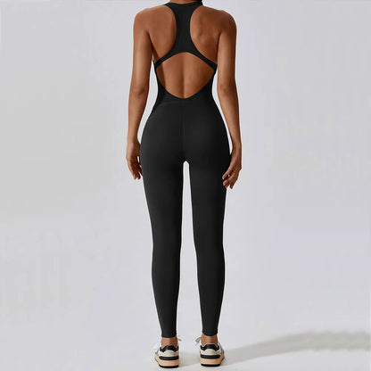 Elevate Your Workout with Our Stylish Yoga Jumpsuit - Perfect for Pilates and Gym Sessions!