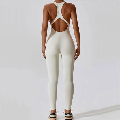 Elevate Your Workout with Our Stylish Yoga Jumpsuit - Perfect for Pilates and Gym Sessions!